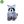 Plyšová panda červená stojící 30 cm ECO-FRIENDLY