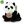 Malá Plyšová panda 18 cm