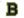 Nažehlovačka písmena (2 "B" zelená)