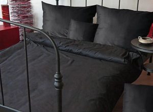 Recenze: Bavlněný satén UNI černé povlečení 140x200 + 70x90