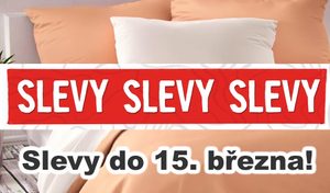 Slevy do 15. března na vybrané zboží