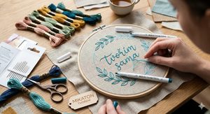 Umění nitě a jehly: Jak přejít od sad k vlastnímu vyšívání?