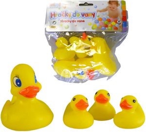 Baby kačenky do vany na koupání do vody set 4ks pro miminko | Toys |  Mikaton.cz