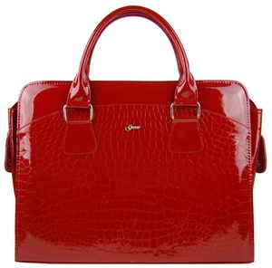 Luxusní kabelka červená