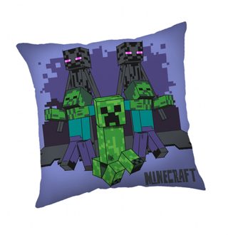 Polštářek Minecraft Mobs coming for you 40x40 cm