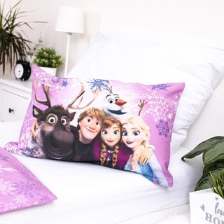 Povlečení Ledové Království Purple 05 Bavlna, 140/200, 70/90 cm