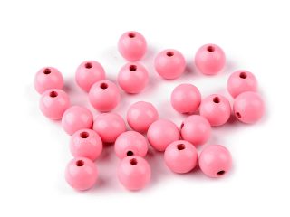 Dřevěné korálky Ø14 mm 20 g