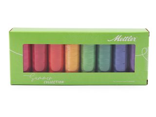 Sada bavlněných nití Silk-finish Mettler 8 x 150 metrů