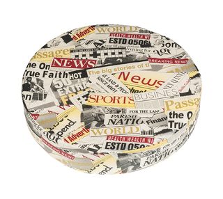 Sedák KULATÝ Černá,Červená,Bílá 89/228 průměr 40 cm