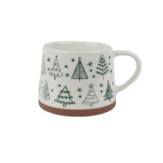 Vánoční porcelánový hrnek X8715-15 - 350ml; 380 g; D85xH76xBD99mm
