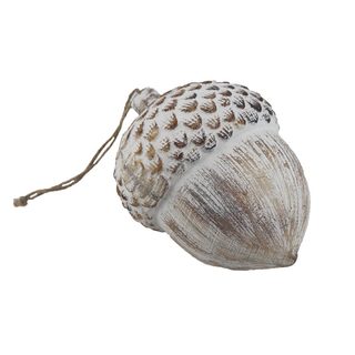 Dekorace žalud k zavěšení D7198 - 9×9×23 cm