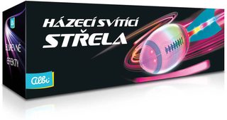 ALBI SCIENCE Házecí svítící střela na baterie USB LED Světlo