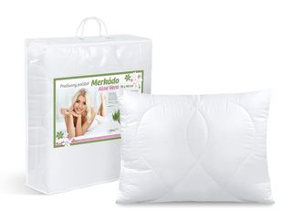Polštář Merkádo Aloe Vera 900g Bílá 8560/0900 70x90 cm