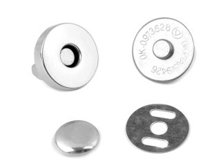 Magnetické zapínání Ø18 mm s nýtkem 5 sad