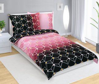 Povlečení bavlněné Růžová 90/428