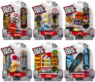 SPIN MASTER Tech Deck Fingerboard prstový skateboard různé druhy