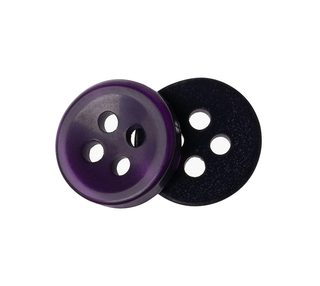 Knoflík - sada 6 ks Fialová 401308A