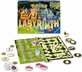 RAVENSBURGER HRA Labyrinth Pokémon noční edice svítí ve tmě 2v1