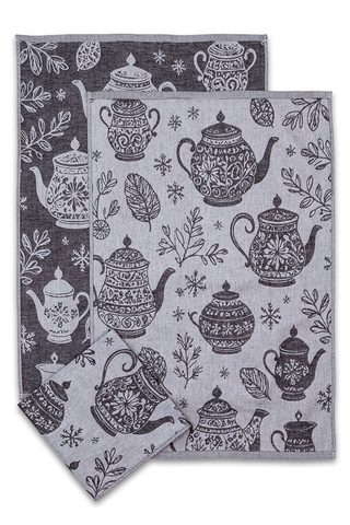 Vánoční utěrky Extra savé Vánoční konvice 50x70 cm, 3 ks