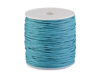 Šňůra bavlněná Ø1,5-2 mm voskovaná návin 80 metrů