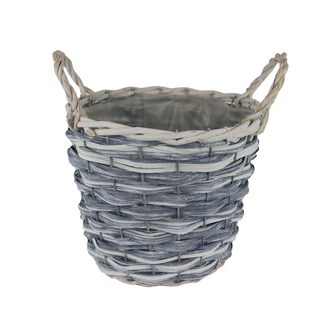 Obal šedý s plastem P2030/3 - dia 21 × 17 cm