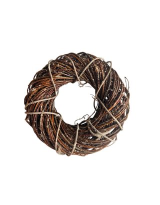 Věnec proutěný - 25 cm