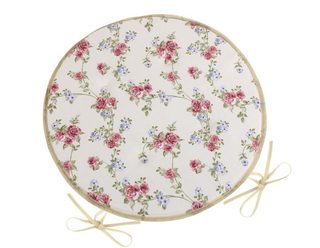 Sedák DITA kulatý hladký Smetanová,Růžová,Béžová 79/404 průměr 40 cm