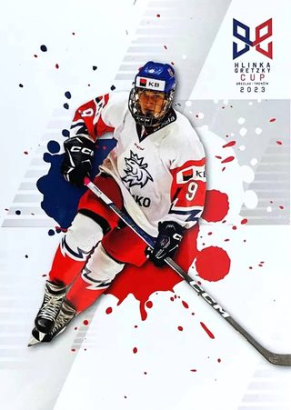 Sběratelské karty Hlinka/Gretzky Cup 2023 U18 (84 ks)