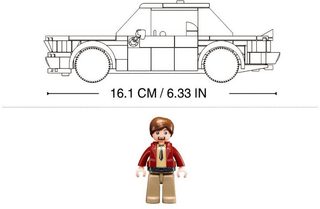 SLUBAN Model Bricks Auto klasický vůz 2002 277 dílků + 1 figurka STAVEBNICE