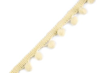 Prýmek šíře 30 mm s bambulkami Ø13 mm návin 18 m