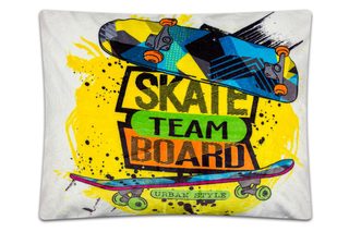 Povlečení mikroflanel Skate 140x200, 70x90 cm