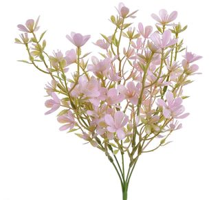 Umělá květina tolije - růžová