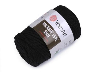 Macrame příze Rope 3 mm 250g
