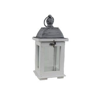 Dřevěná lucerna 27 cm D6494/A