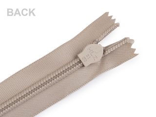 Spirálový zip skrytý No 5 délka 60 cm pevný