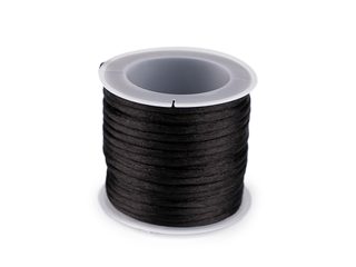 Saténová šňůra Ø2 mm 10 m