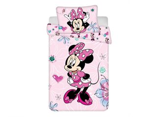 Povlečení do postýlky Minnie Flowers 02 baby 100x135, 40x60 cm
