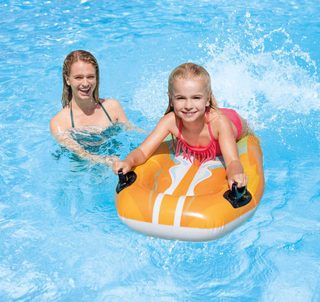 INTEX Lehátko s úchyty (matrace) nafukovací 112x62cm do vody 58165 2 barvy