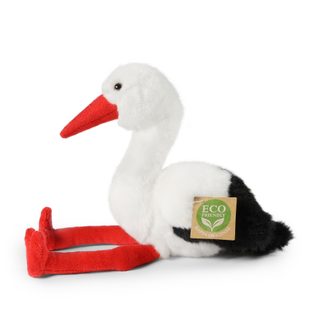 Plyšový čáp 27 cm ECO-FRIENDLY
