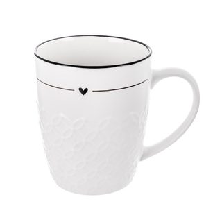 Hrnek porcelánový SRDCE 0,4 l O0642