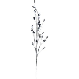 Dekorační větvička s korálky X7599 - 70 cm
