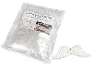 Kreativní modelářská sádra sněhově bílá 1 kg