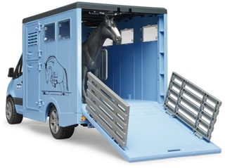 Bruder Mercedes-Benz Sprinter přeprava zvířat s koněm 02674