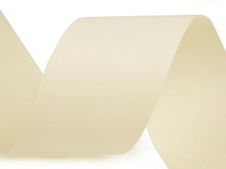 Atlasová hedvábná stuha oboulící šíře 40 mm matná návin 20 metrů
