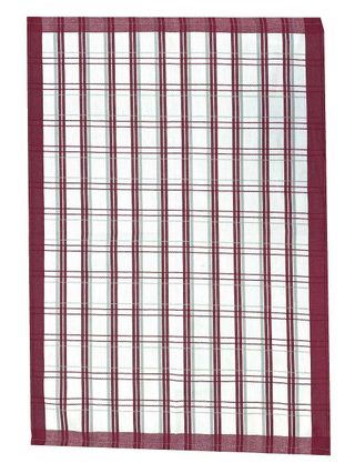Utěrka Extra savá 50x70 cm Tradiční káro bordó 3 ks