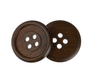 Knoflík - sada 3 ks Hnědá,Zlatá 349890J