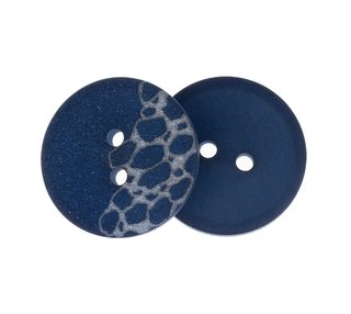 Knoflík - sada 3 ks Modrá 349890B