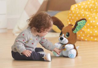 VTech chytrý pejsek CZ (interaktivní, opakuje slova, světlo, zvuk, baterie)