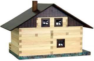 Alpský dům 33W43 DŘEVĚNÁ STAVEBNICE