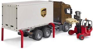 Bruder Scania Super 560R UPS logistika s vysokozdvihem 03582
